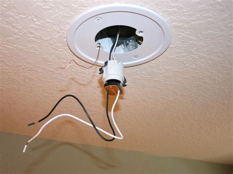 convert ceiling box to plug electrical|installing ceiling light electrical box.